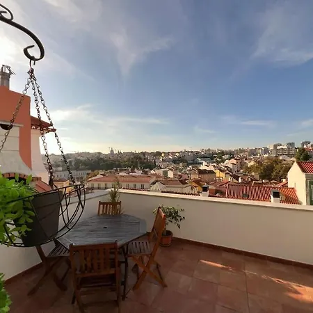 Lejlighed Principe Real Magnificent Duplex View *