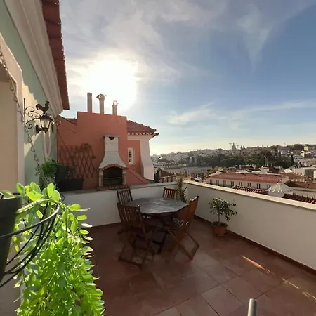 Appartement Principe Real Magnificent Duplex View *