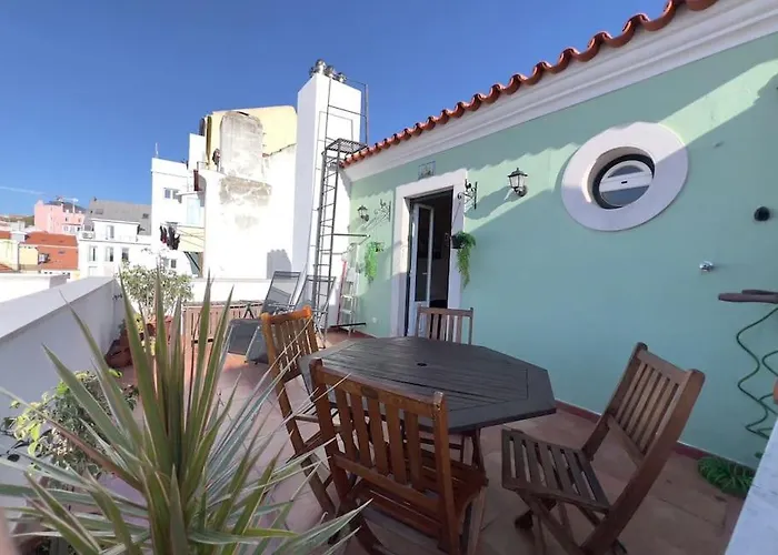 Principe Real Magnificent Duplex View Lejlighed *
